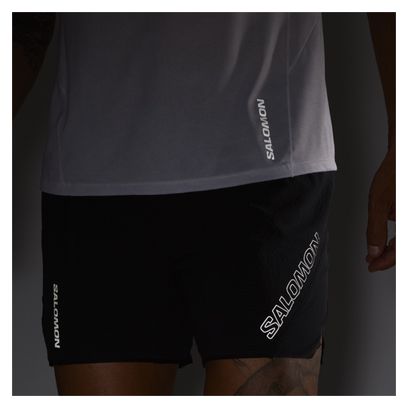Short Salomon Sense Aero 5in Noir Homme