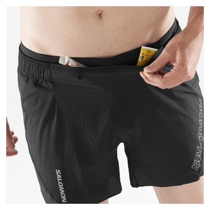 Salomon Sense Aero Shorts 5in Schwarz