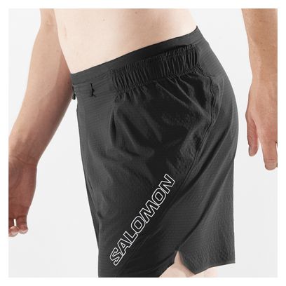 Short Salomon Sense Aero 5in Noir Homme