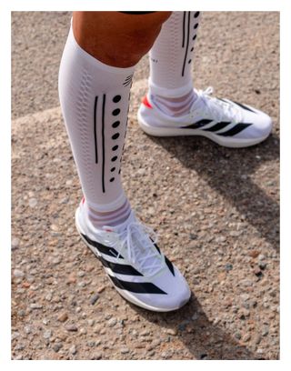Gambali a compressione Compressport R2 Aero 2.0 Bianco/Nero