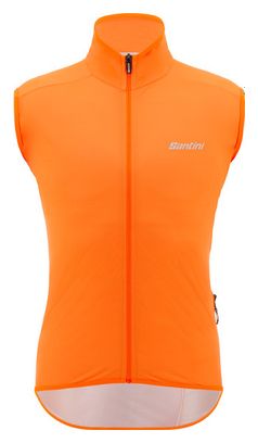 Santini Guard Nimbus Orange sleeveless vest