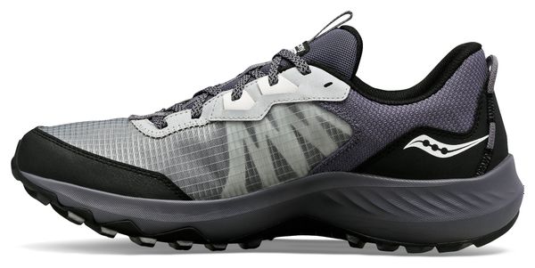 Chaussures de Trail Running Saucony Aura TR GTX Gris Noir