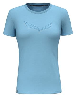 Dames Salewa Pure Eagle Frame T-shirt Blauw