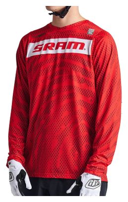 Troy Lee Designs Skyline Air Sram Red Long Sleeve Jersey