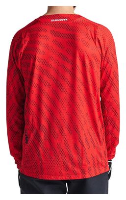 Troy Lee Designs Skyline Air Sram Red Long Sleeve Jersey