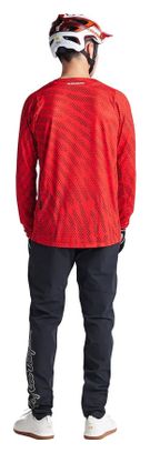 Troy Lee Designs Skyline Air Sram Red Long Sleeve Jersey