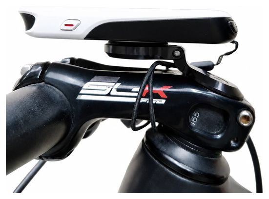 Support Compteur Velkyne CNC Compatible Garmin Wahoo Bryton Cateye GPS Vélo Noir