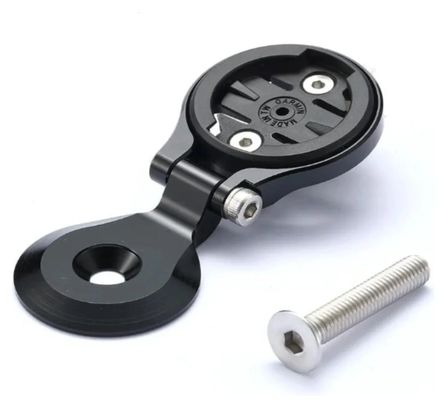 Support Compteur Velkyne CNC Compatible Garmin Wahoo Bryton Cateye GPS Vélo Noir