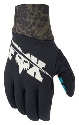 Fox Ranger Special Edition Fire Lunar Black Long Gloves