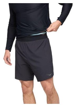 Short 2-en-1 Hoka Skyglide Noir Homme