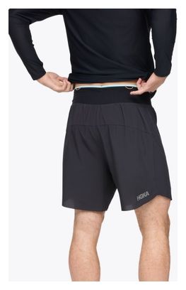 Short 2-en-1 Hoka Skyglide Noir Homme