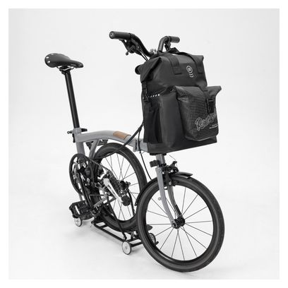 Sac de guidon ROCKBROS enroulable étanche pour vélo 18 L noir