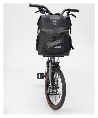 Sac de guidon ROCKBROS enroulable étanche pour vélo 18 L noir