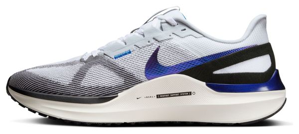 Nike Structure 25 Weiß/Blau/Schwarz Herren Laufschuhe