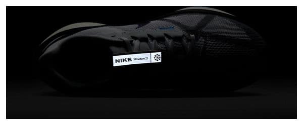 Nike Structure 25 Weiß/Blau/Schwarz Herren Laufschuhe