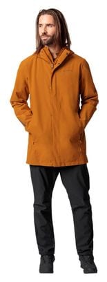 Gevoerde herenfietsjas Vaude Cyclist II Bruin