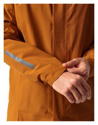 Gevoerde herenfietsjas Vaude Cyclist II Bruin