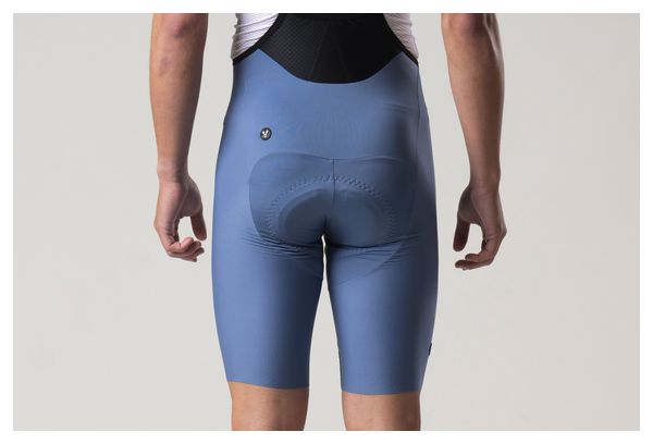 LeBram Izoard Bib Short Steel Blue