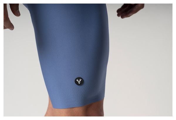LeBram Izoard Bib Short Steel Blue
