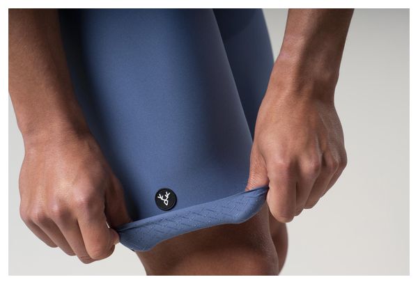 LeBram Izoard Bib Short Steel Blue