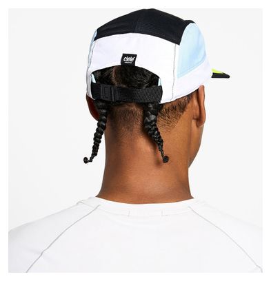 Casquette Ciele GOCap Field Iconic Bar Blanc/Noir