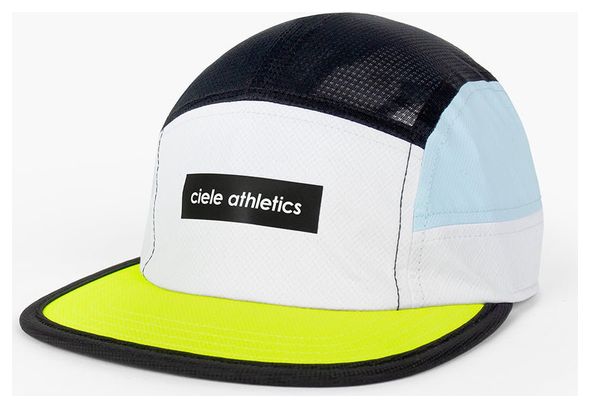 Casquette Ciele GOCap Field Iconic Bar Blanc/Noir