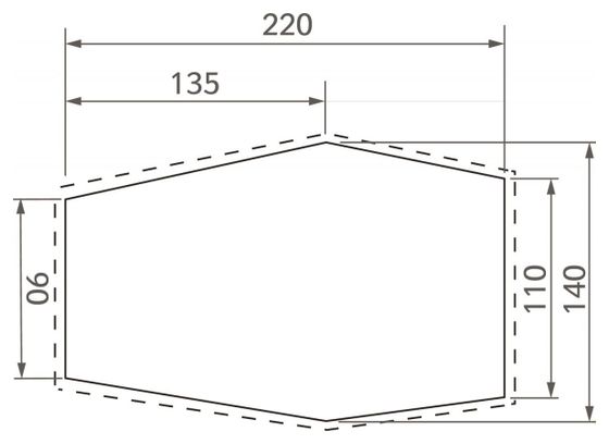 Vaude Lizard Seamless 1-2P