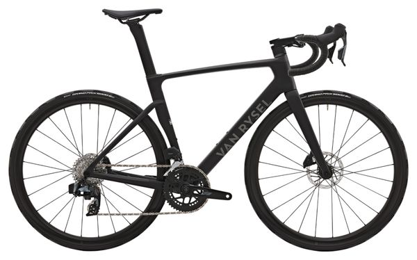 Road Bike Van Rysel RCR Sram Rival AXS 12V 700mm Black