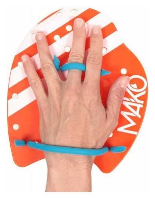 Almohadillas de natación Mako Naranja
