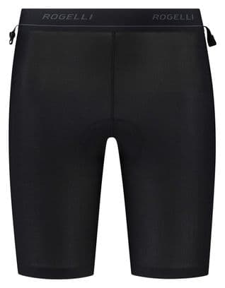 Sous-Short Velo VTT Avec Peau Rogelli MTB Inner Short - Homme - Noir