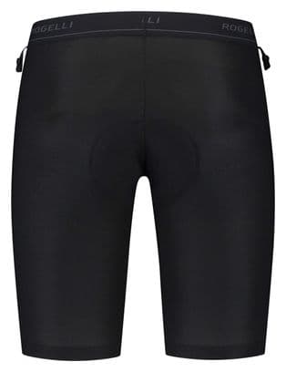 Sous-Short Velo VTT Avec Peau Rogelli MTB Inner Short - Homme - Noir