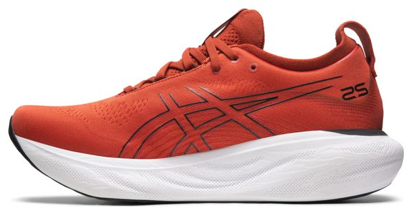 Chaussures de Running Asics Gel Nimbus 25 Rouge Orange