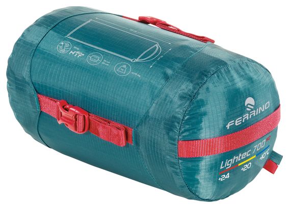 Ferrino Lightech 700 SQ Sleeping Bag Green
