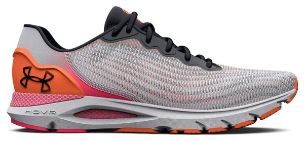 Under Armour HOVR Sonic 6 Breeze Hardloopschoenen Wit Roze Oranje