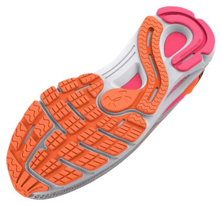 Chaussures de Running Under Armour HOVR Sonic 6 Breeze Blanc Rose Orange