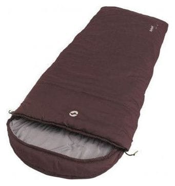 Outwell Sac de couchage Campion Lux fermeture éclair à gauche violet