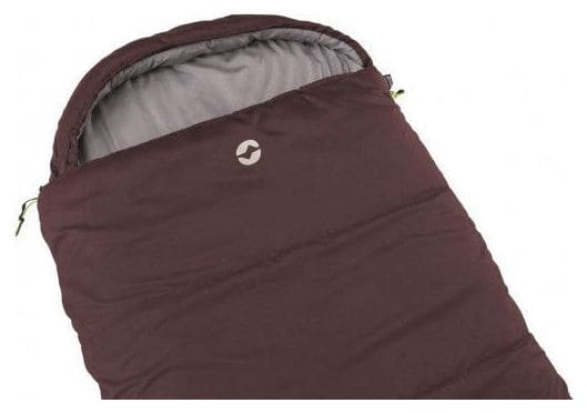 Outwell Sac de couchage Campion Lux fermeture éclair à gauche violet