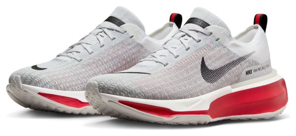 Nike Invincible 3 Hardloopschoenen Wit Rood Heren