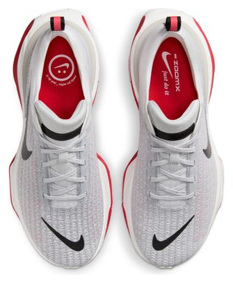 Nike Invincible 3 Hardloopschoenen Wit Rood Heren