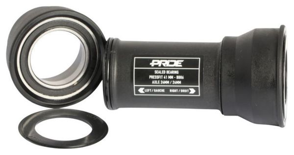 Boitier De Pédalier Pride BB86 LTX 24mm Noir