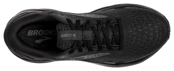 Brooks Ghost 16 Zapatillas de Correr Negras Mujer