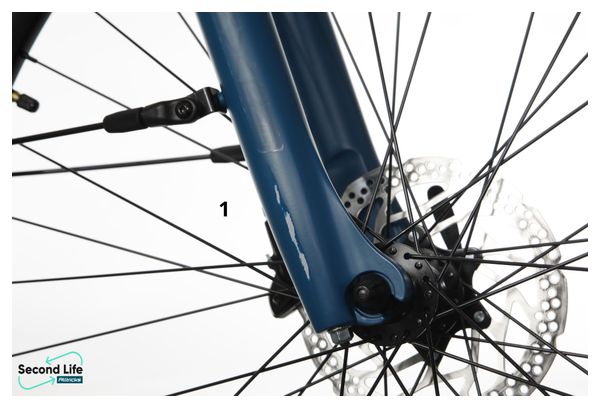 Gereviseerd product - O2 Feel iSwan City Boost 6.1 Univ Shimano Altus 8V 540 Wh 28'' Kobaltblauwe Elektrische Stadsfiets