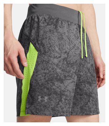 Under Armour Launch Elite Shorts Grau Herren