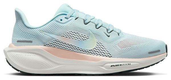 Nike Pegasus 41 Premium Blauw/Roos Dames Hardloopschoenen