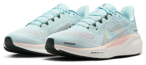 Nike Pegasus 41 Premium Blauw/Roos Dames Hardloopschoenen