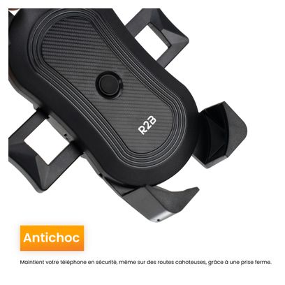 Support et Protection Smartphone Support de téléphone portable pour vélo R2B Rotation à 360 Degrés