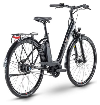 Husqvarna Eco City 2 FW Bicicleta eléctrica de ciudad Shimano Nexus 8S 418 Wh 700 mm Negra 2021