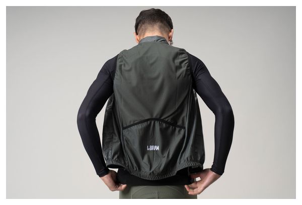Veste Sans Manches LeBram Training Vert Kaki