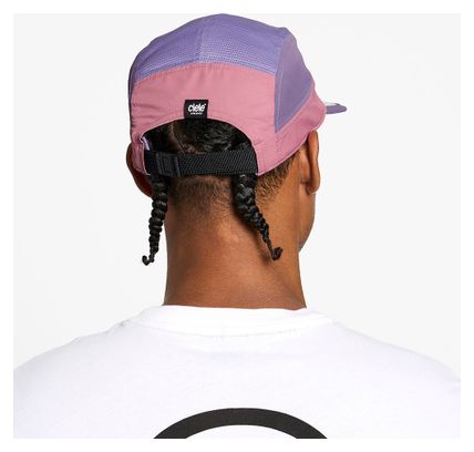 Casquette Ciele GOCap Field Iconic Bar Deco Rose/Light Grape
