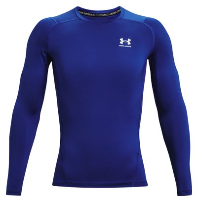 Maglia a manica lunga Under Armour Heatgear Armour Uomo Blu Compression